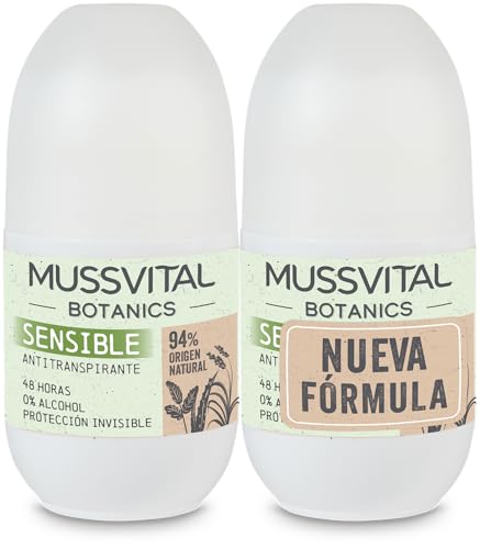 Mussvital Botanics Desodorante Sensible 75 Ml X2