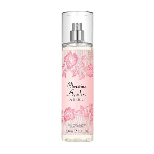 Christina Aguilera - Definition Fine Fragrance Mist, Profumo Spray Per Donna, Con Mandarino E Ambra, Note Floreali E Agrumate, Fragranza Rinfrescante,