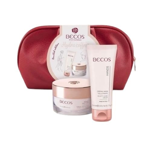 Becos Kit Hydra Coffret- Pochette Con Crema Mani+ Crema Viso Idratante