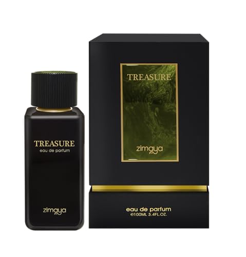 Afnan Zimaya Treasure For Unisex Eau De Parfum Spray, 3.4 Ounce