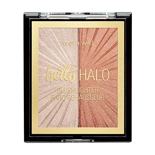 Wet N Wild, Megaglo Hello Halo Blushlighter, Fard E Highlighter Duo, Soffice E Modulabili, Pigmenti Perlati Micro Fini, Per Una Luminosità Radiante