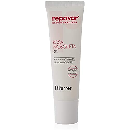 Repavar - Gel Di Rosa Mosqueta Puro - Con Bisabololo E Vitamina E - Trattamento Cosmetico Per Irritazioni, Arrossamenti Ed Erosioni - Adatto A Screpol