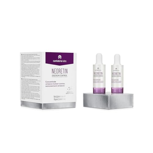 Cantabria Labs Neoretin Discrom Control Concentrate Depigmentante Intensivo 2X10Ml Antimacchia, Depigmentante, Per Tutti I Tipi Di Pelle.