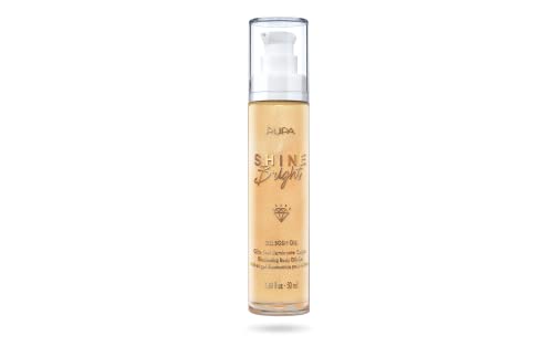 Pupa Shine Bright Gel-Olio Corpo Olio-Gel Illuminante Corpo Ml.50 001 Gold Diamond