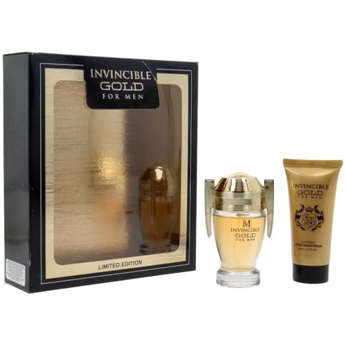 Conf. Montage Brands Invincible Gold For Men Edt 50 Ml Ato + After Shave Cream 50 Ml Tubo