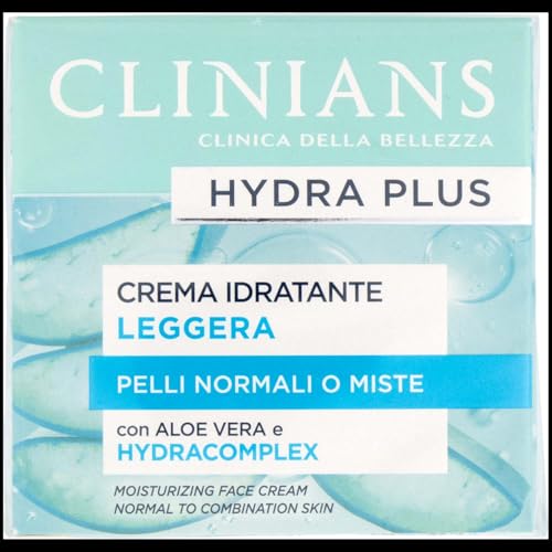 Clinians Crema Viso Idratante Leggera 50Ml, 50Ml