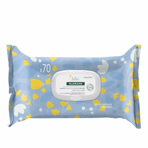 Klorane Baby 70 - Salviettine Per La Pulizia Delicata
