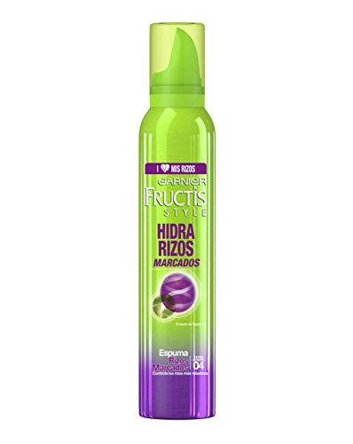Garnier Schiuma, Fructis Style Espuma Rizos Marcados, 200 Ml