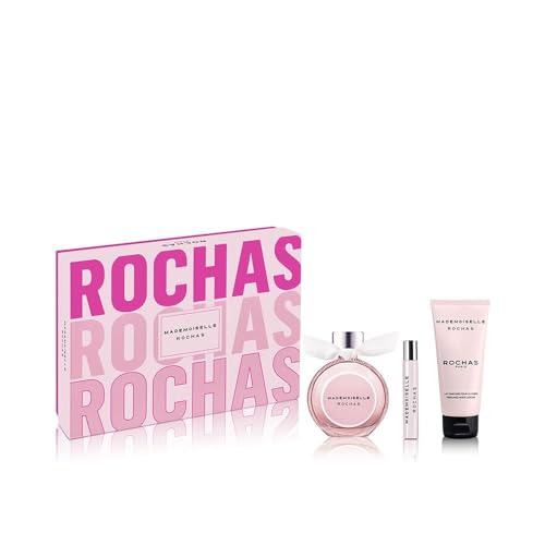 Rochas Mademoiselle Eau De Parfum Spray 90 Ml Set 3 Pezzi - Women'S Fragrances