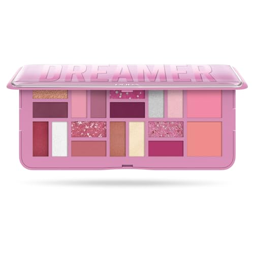 Pupa Dreamer Trousse 004 Viola Palette Viso E Occhi Con Specchio 20Gr
