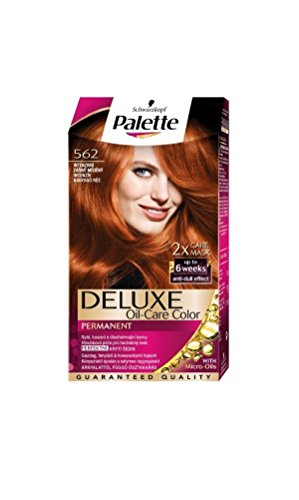 Palette Deluxe 562 Intenso Rame Lucido Permanente Capelli Colore