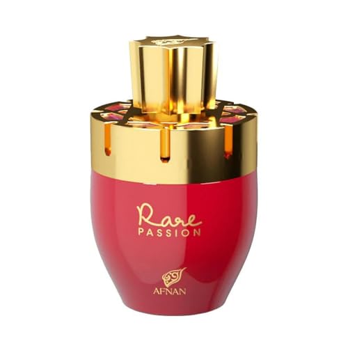 Afnan Rare Passion For Women Eau De Parfum Spray, 3.4 Ounce