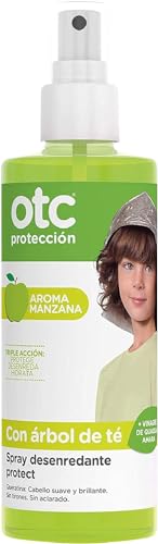 Otc Antipidocchi - Spray Districante Protettivo Anti Pidocchi - Profumo Di Mela - Protegge, Districa E Idrata I Capelli - Uso Quotidiano - Da 1 Anno I