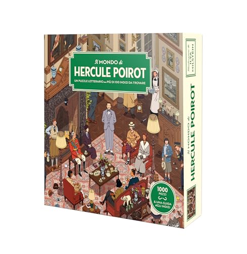 Il Mondo Di Hercule Poirot. Puzzle 1000 Pezzi
