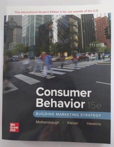 Consumer Behavior: Building Marketing Strategy Ise