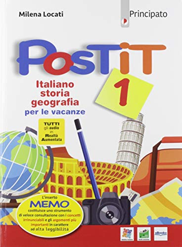 Post It. Italiano, Storia E Geografia Per Le Vacanze. Per La Scuola Media. Con E-Book. Con Espansione Online (Vol. 1)