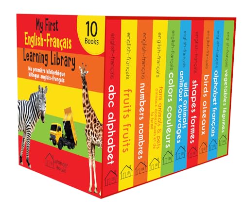 My First English-Français Learning Library / Ma Première Bibliothèque Bilingue Anglais-Français