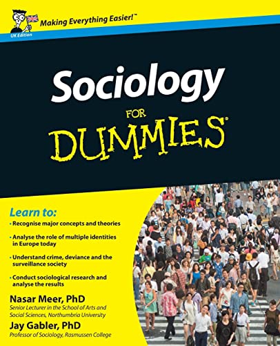 Sociology For Dummies: Uk Edition