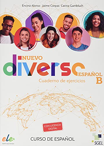 Nuevo Diverso Español B - Cuaderno De Ejercicios + Licencia Digital: Cuaderno De Ejercicios Espanol B + Licencia Digital (B1-B2)