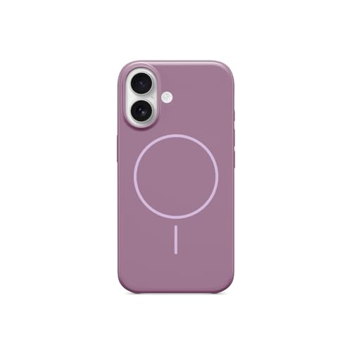 Custodia Beats Per Iphone 16 - Custodia Protettiva Magsafe, Resistente Ai Graffi, Sottile, Fodera In Microfibra - Tramonto Viola