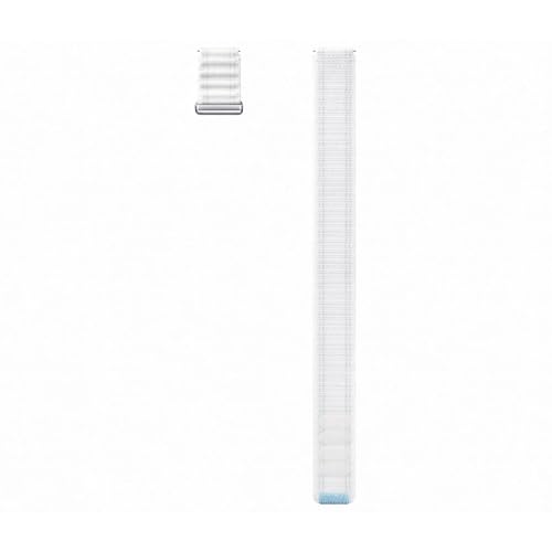Samsung Fabric Band Cinturino In Tessuto (M/L) Per Galaxy Watch4 | Watch5 | Watch6 | Watch7 Series, White Sand