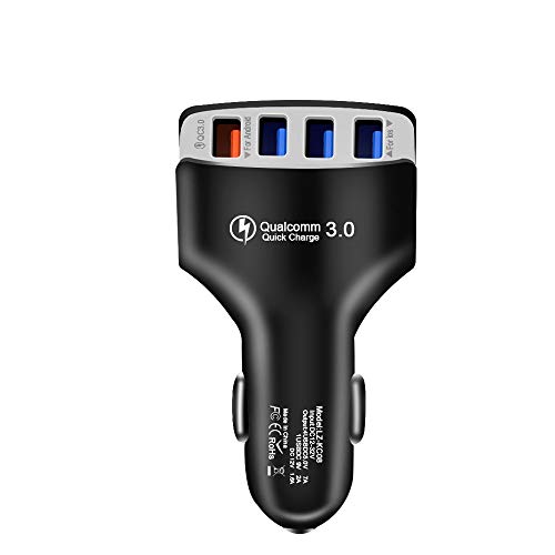Top Chargeur * Adattatore Caricabatteria Da Auto 35W Quick Charge 3.0 Qualcomm 4 Porte Usb Per Samsung Galaxy S10 S9 S8 Plus S7 Edge Note 8 Lg G5 G6 N