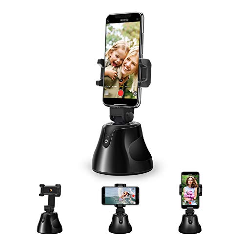 Kacylzom Gimbal Stabilizzatore Smartphone - Stabilizzatore Per Smartphone Rotazione Di 360° Treppiede Smartphone Con Interfaccia Treppiede Da 1/4 Di P