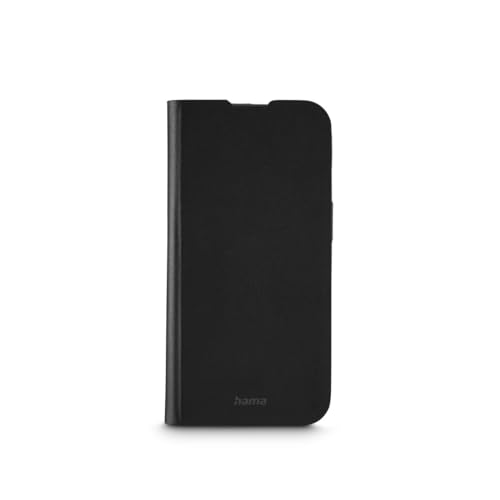 Hama Custodia Per Iphone 16 Pro Max (Custodia Per Cellulare, Custodia Con Scomparto Per Carte Di Credito, In Ecopelle, Elementi Metallici, Funzione Di