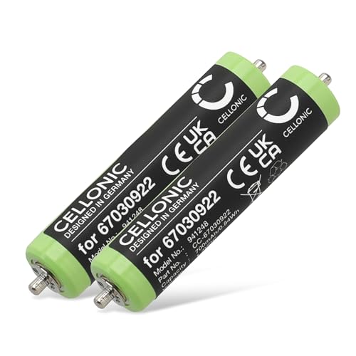 Cellonic 2X Batteria 67030922 Compatibile Con Braun Series 3 310S, 301S, 300S / Series 190S-1, 190 / Ls5560, Ls5360 / Mg5090, Mg5050 Ricambio Da 700Ma