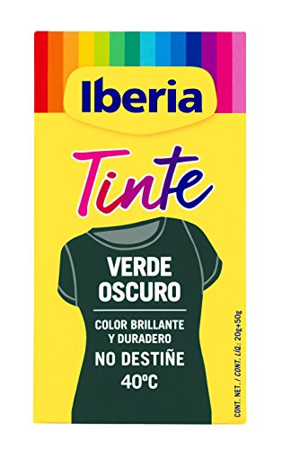 Iberia – Tintura Speciale Per Tessuti, Verde Scuro
