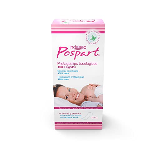 Indasec Pospart Proteggeslip Ostretiche - 24 Pezzi - [Confezione Da 4]