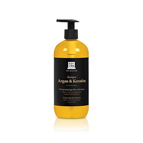 Soivre Cosmetics – Shampoo (Argan & Keratin) – 500 Ml.