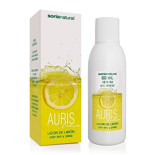 Soria Natural Auris Lemon - 60 Mililitros, 1 Gramo, 1