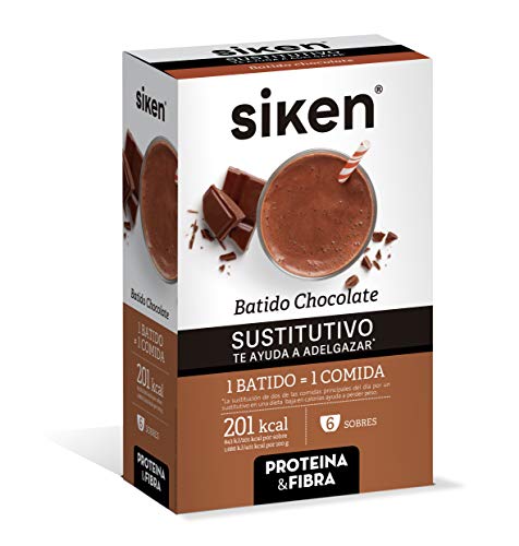 Siken Protein Susti Batido Choco 6 Sobre