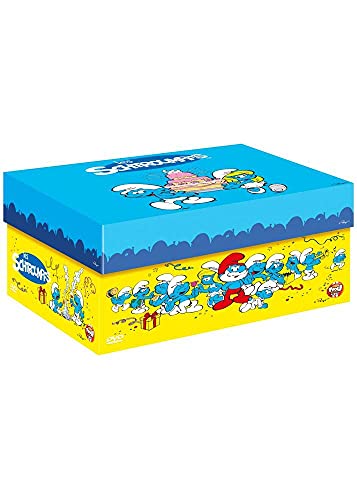 Les Schtroumpfs 60Eme Anniversaire+Boite De Rangement (4 Dvd) [Edizione: Francia]
