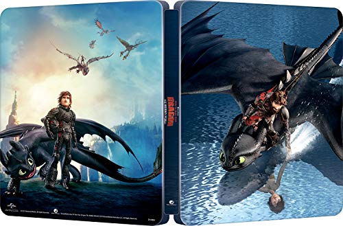 Dragon Trainer: Il Mondo Nascosto (Steelbook Limited Edition Blu-Ray + Dvd) (2 Blu Ray)