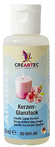 Creartec Artidee Kerzen-Glanzlack 50Ml, Trasparente