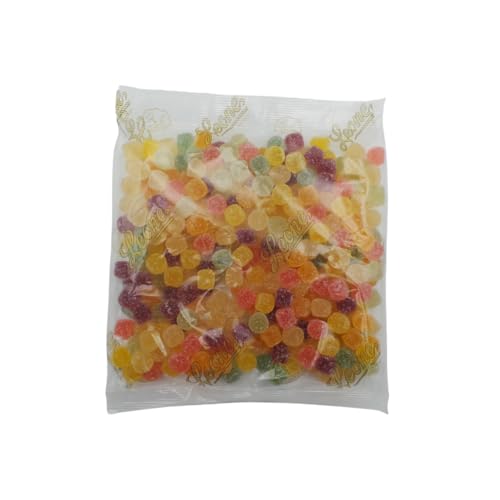 Caramelle Morbide Pastiglie Leone Gelatine Macedonia Di Frutta Busta Da 500 G