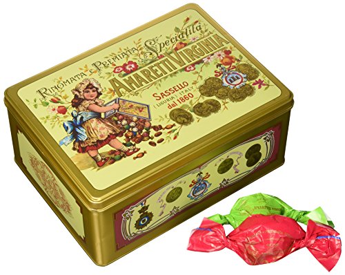 Amaretti Virginia Amaretti Soffici Scatola Tin - 350 G