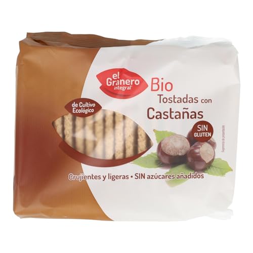 El Granero Integral - Chestnut Crackers Gluten Free Bio - 90 G