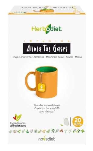 Herbodiet Alivia Tus Gases Infusiones Nova Diet