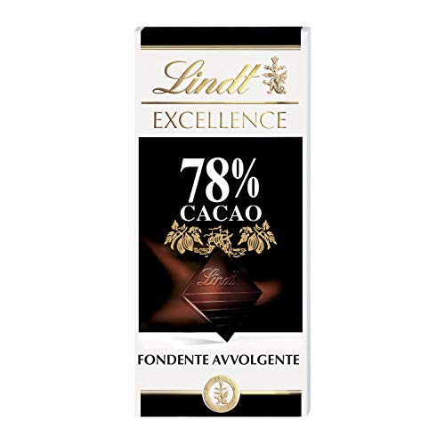 Lindt Excellence Tavoletta Di Cioccolato Fondente 78% Cacao, Formato 100G (1 Pezzo)