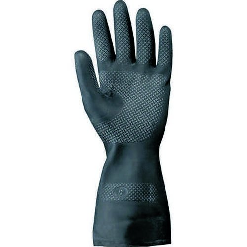 Guanti Neoprene In Neoprene. Foderato Internamente In Cotone Con Finitura Antiscivolo Esterna. Ottima Sensibilità. Resiste Ad Acidi, Detersivi, Deterg