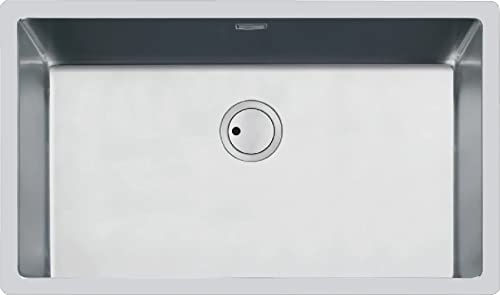 Foster S4001 - Lavello Cucina 1 Vasca Sottotop 75 Cm Inox