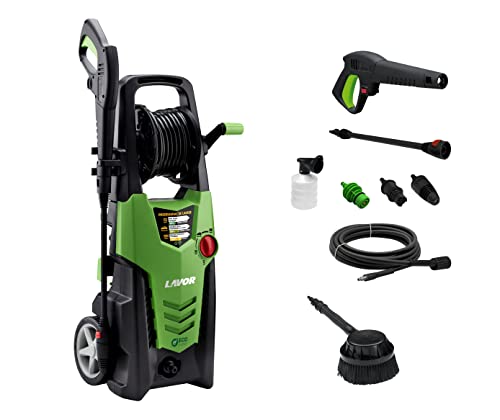 Lavor Pulitore Ad Alta Pressione Planet 160 Wps Con Programmi Di Lavaggio Wps, Avvolgitore E Spazzola Rotante, Potenza 160 Bar Max, Portata 510 L/H Ma