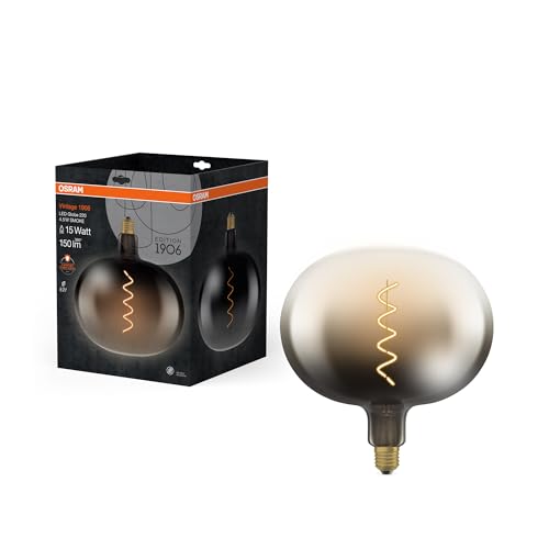 Vintage 1906 Led Big Globe L220 4,5W/818 230Vfil Smoke E27