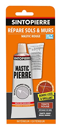 Sinto 32045 - Ripara Pavimenti E Pareti, 100 G, Colore: Rosso