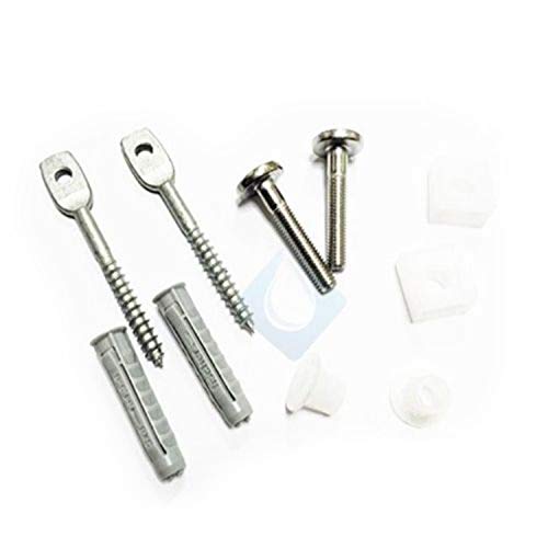 Roca Av0007600R – Kit G Fissaggio Bidé-Suelo Ricambio – Colleción Di Bagno – Porcellana – Attacchi