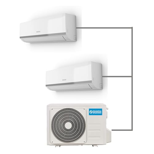 Olimpia Splendid Os-C/Saalh14Eib - Aryal S2 E Dual Inverter 14 Con Ui Phenix (9.000+12.000 Btu/H) - Multisplit Dual, Gas R32, Classe Di Efficienza A++