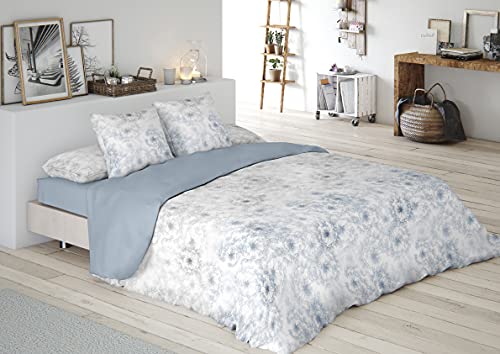 El Mundo Copripiumino Pierre Cardin Jewel 100% Cotone - Blu, 150 Cm.